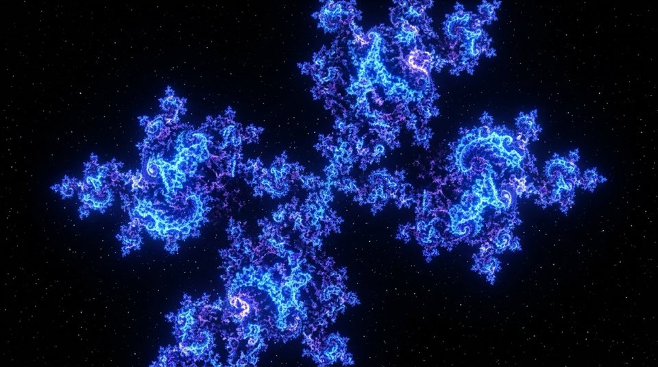 Fractal patterns in a single still frame at peak complexi…