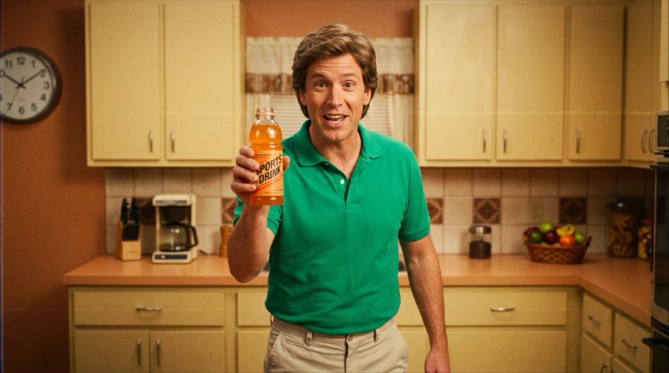 sports drink ad