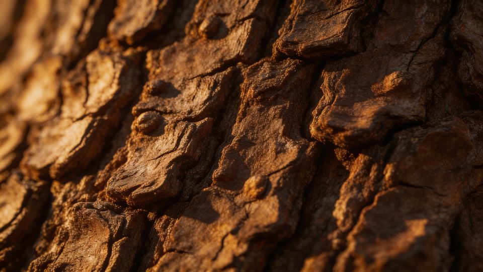 Extreme close-up of [natural texture], [] so close the su…
