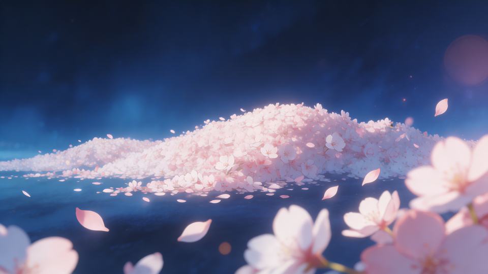 Anime-style abstract space — [] — [visual element] assemb…