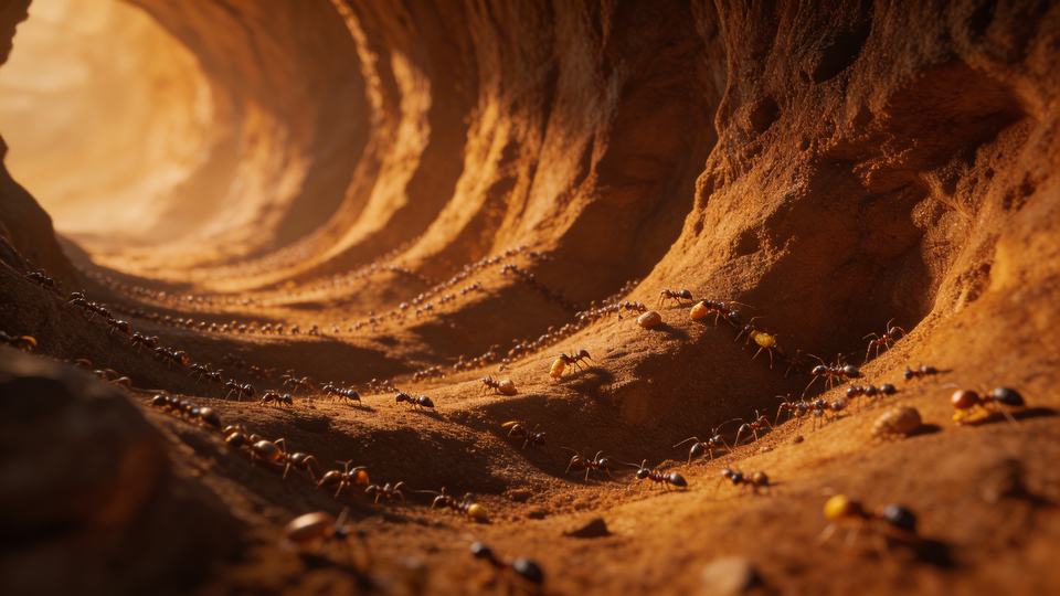 A [natural process] happening at a scale that makes it ab…