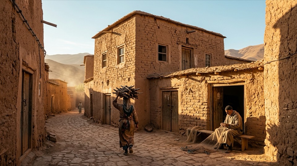 A [vernacular architecture type] in [geographic location]…